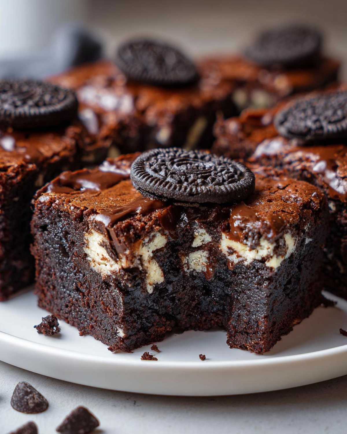 oreo brownies - detail 1