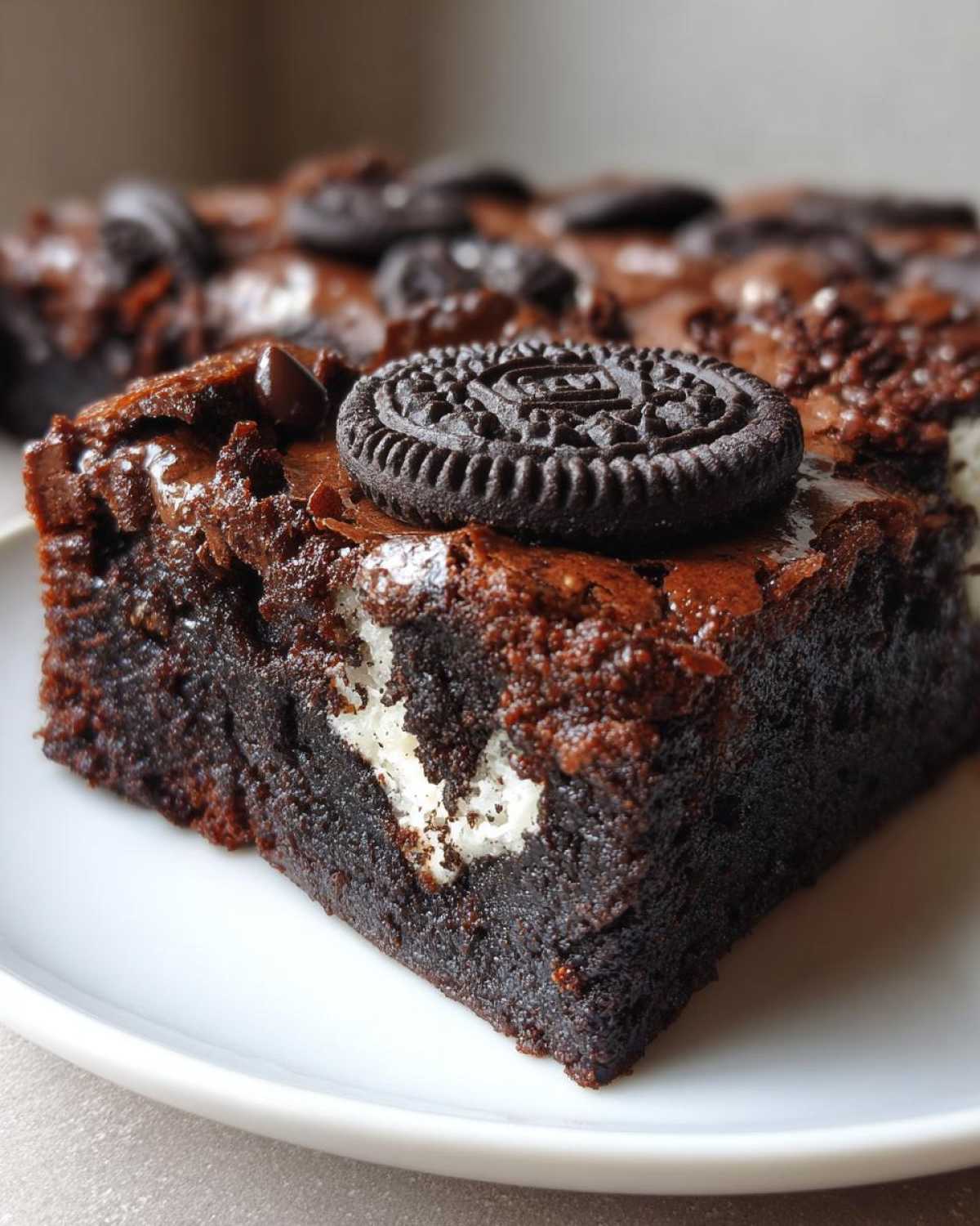 oreo brownies - detail 2