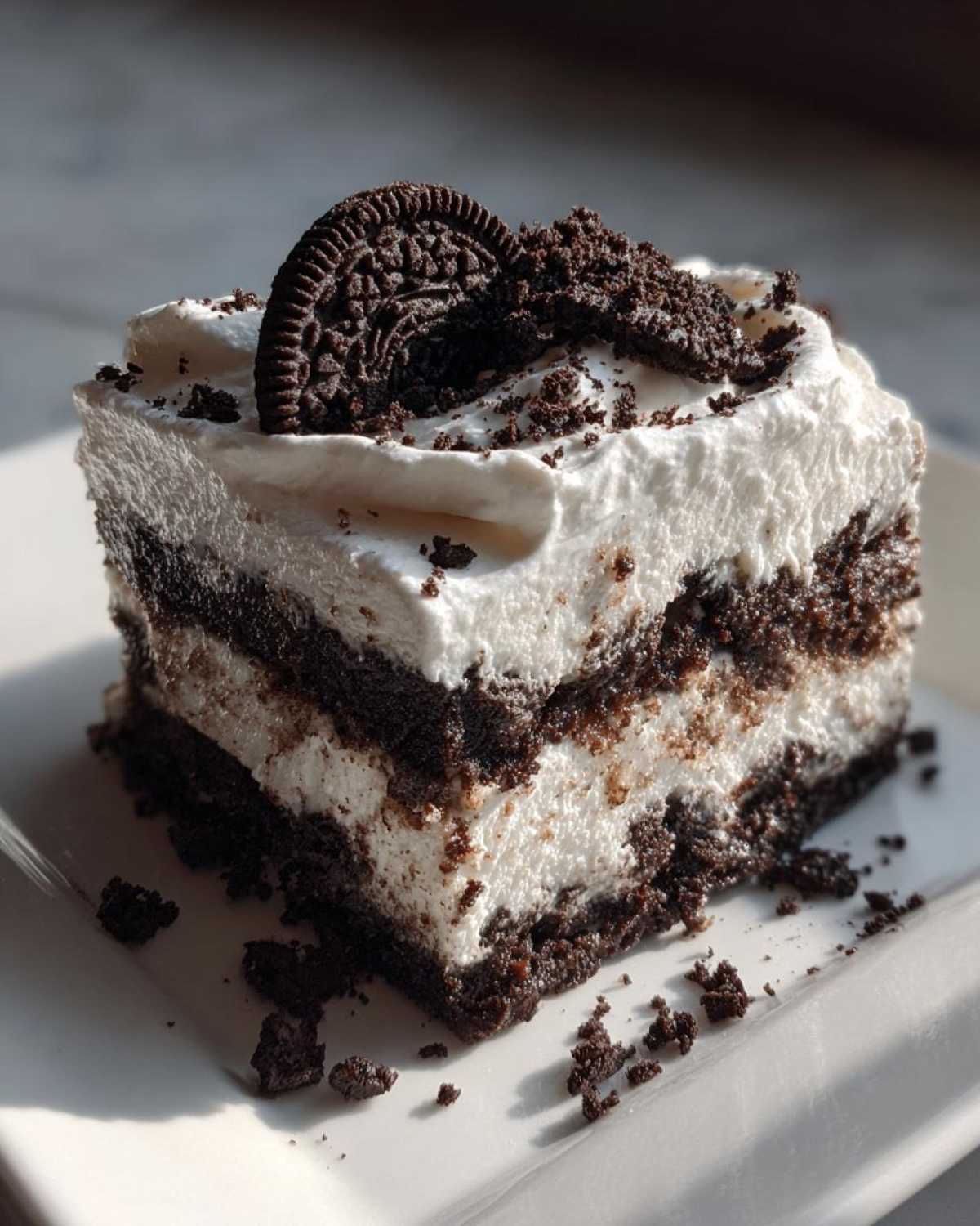 oreo dirt cake - detail 2