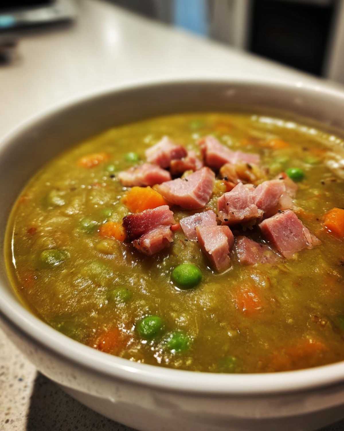 pea soup - detail 1