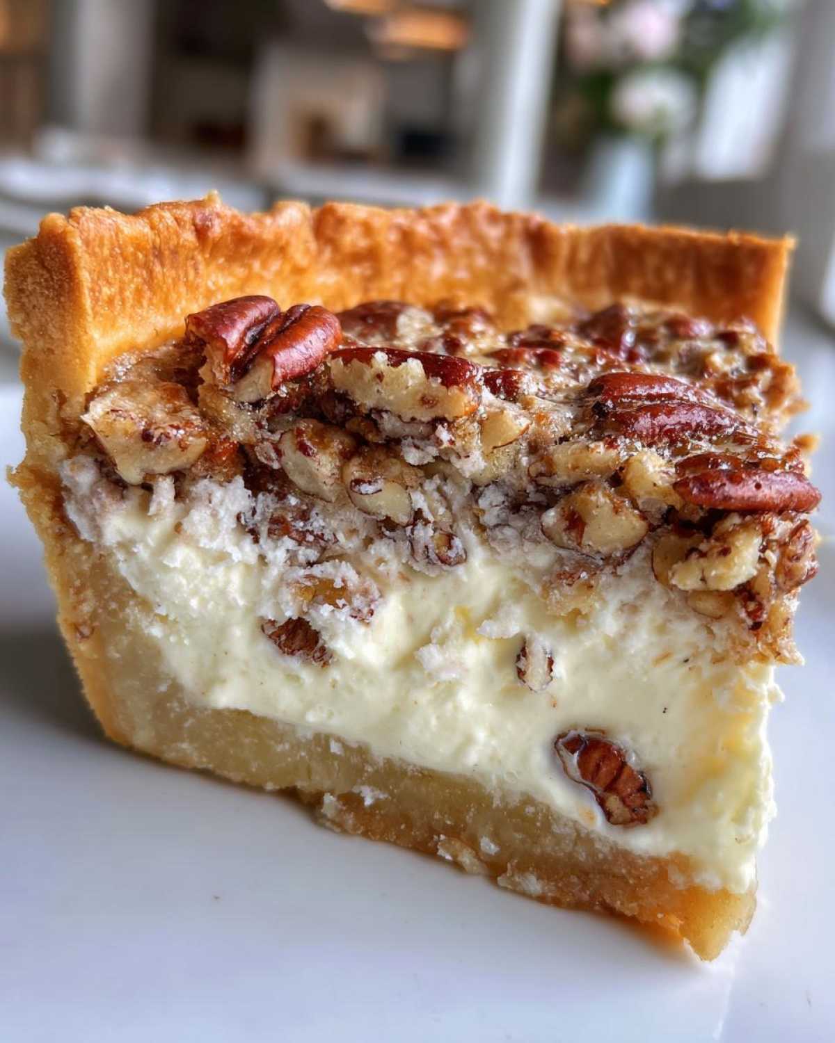pecan cream pie - detail 1