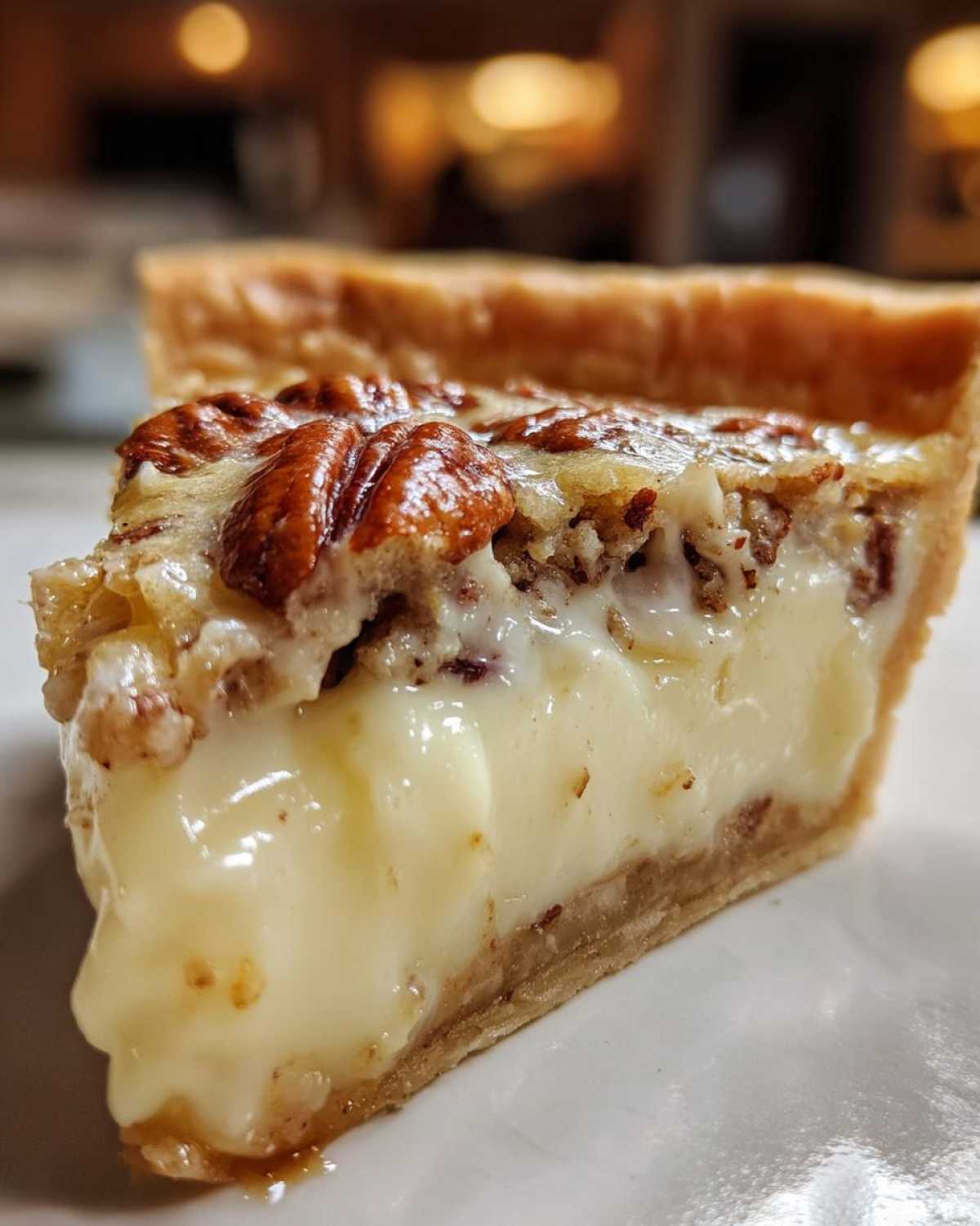 pecan cream pie - detail 3