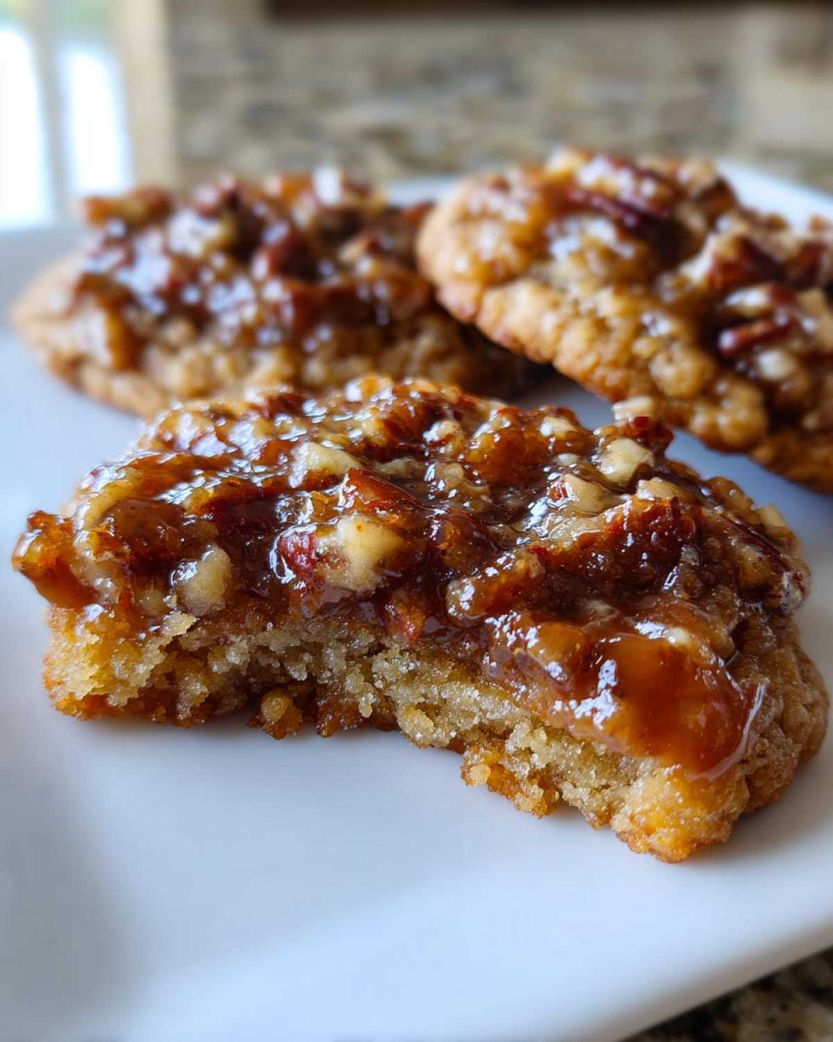 pecan pie cookies - detail 2