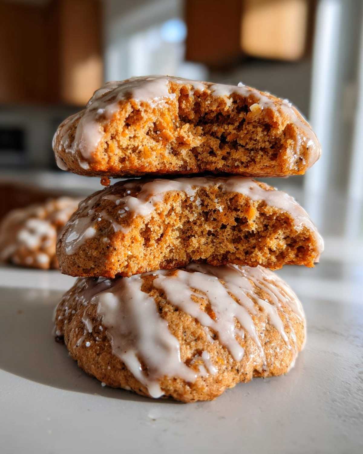 persimmon cookies - detail 2