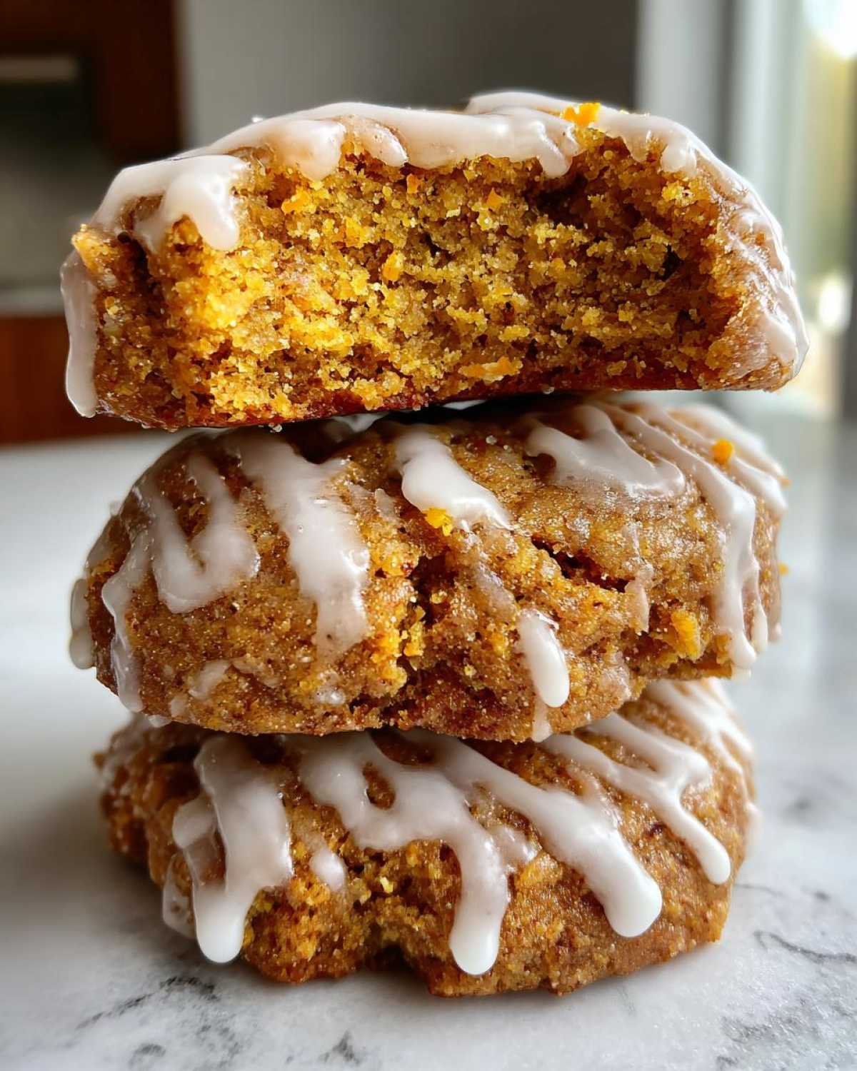persimmon cookies - detail 3