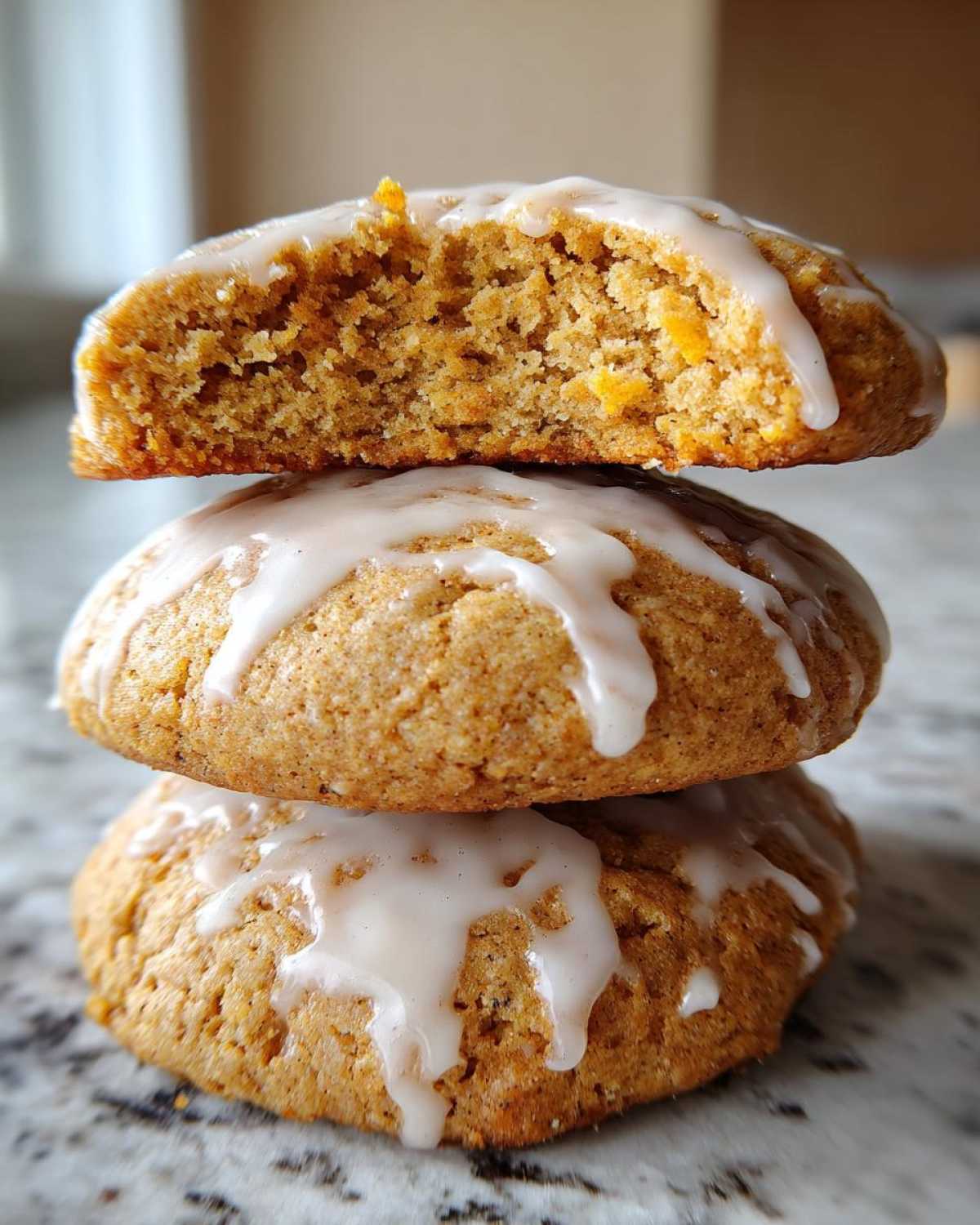persimmon cookies - detail 4