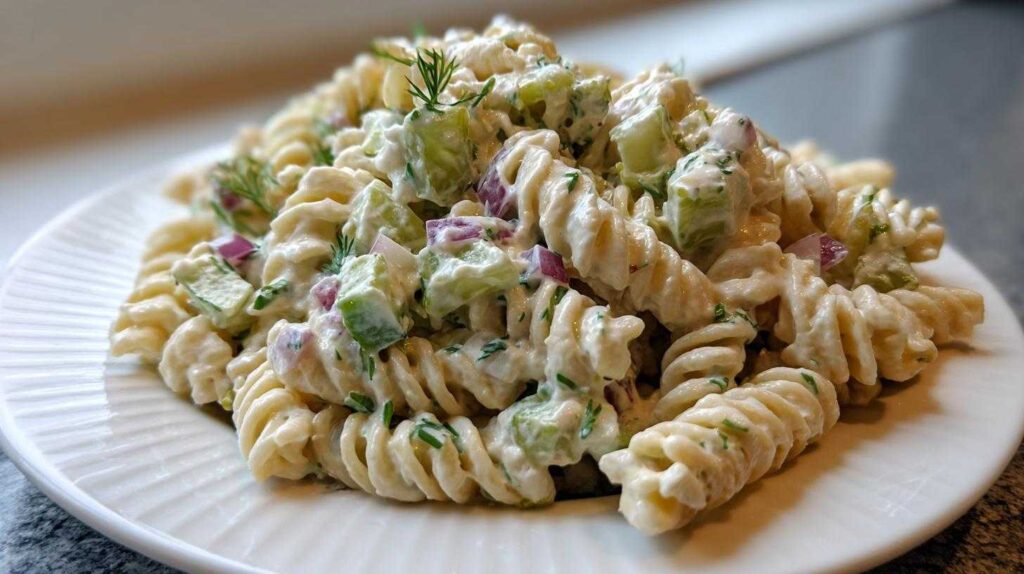 pickle pasta salad