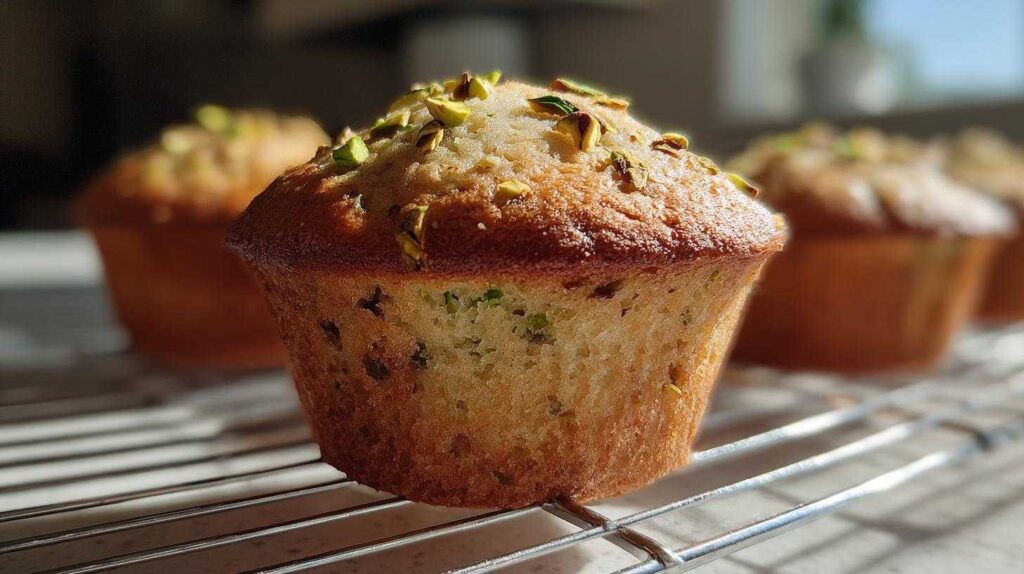 pistachio muffins