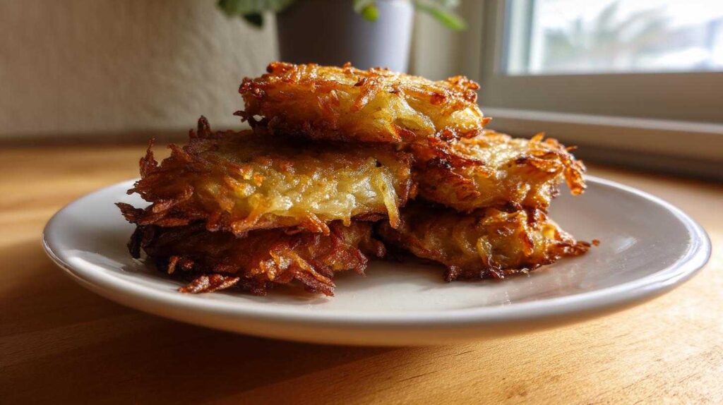 potato latkes