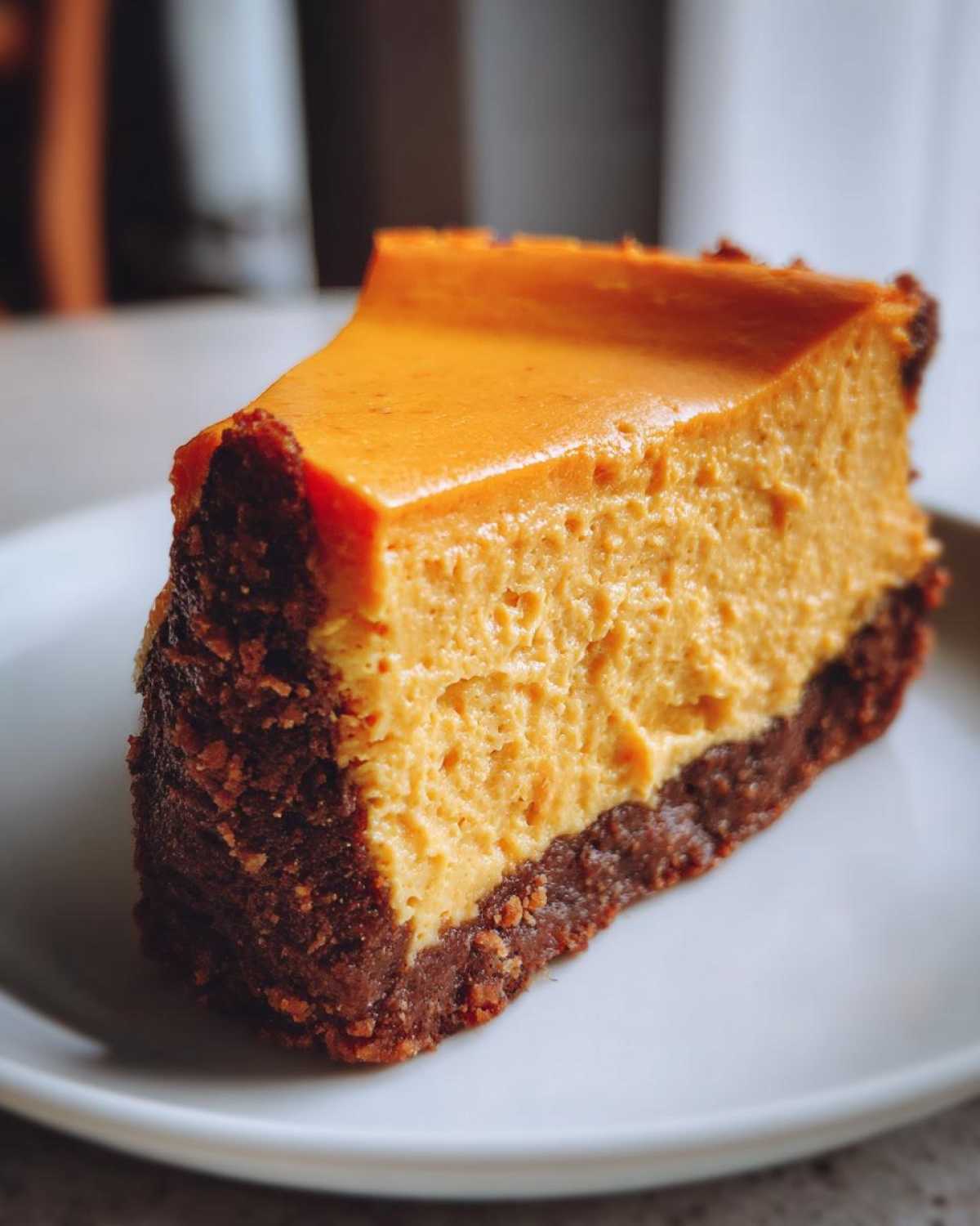 pumpkin cheesecake - detail 1