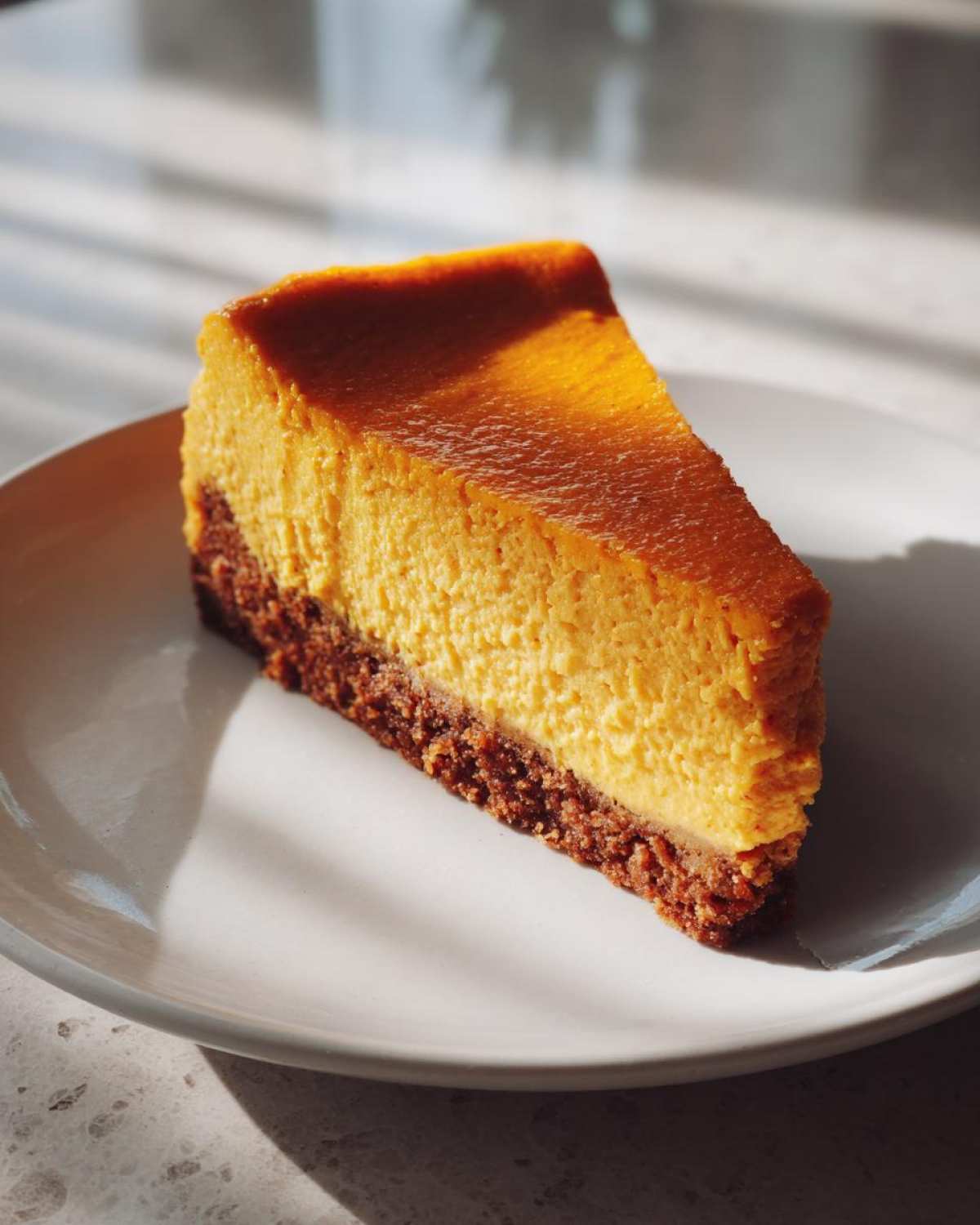 pumpkin cheesecake - detail 3