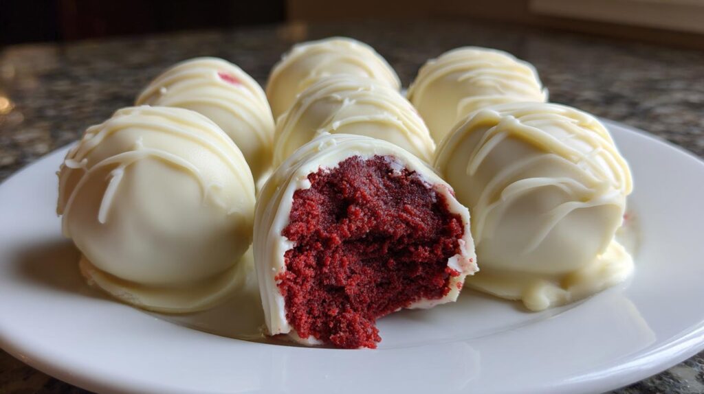 red velvet cake balls