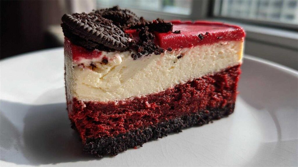 red velvet cheesecake