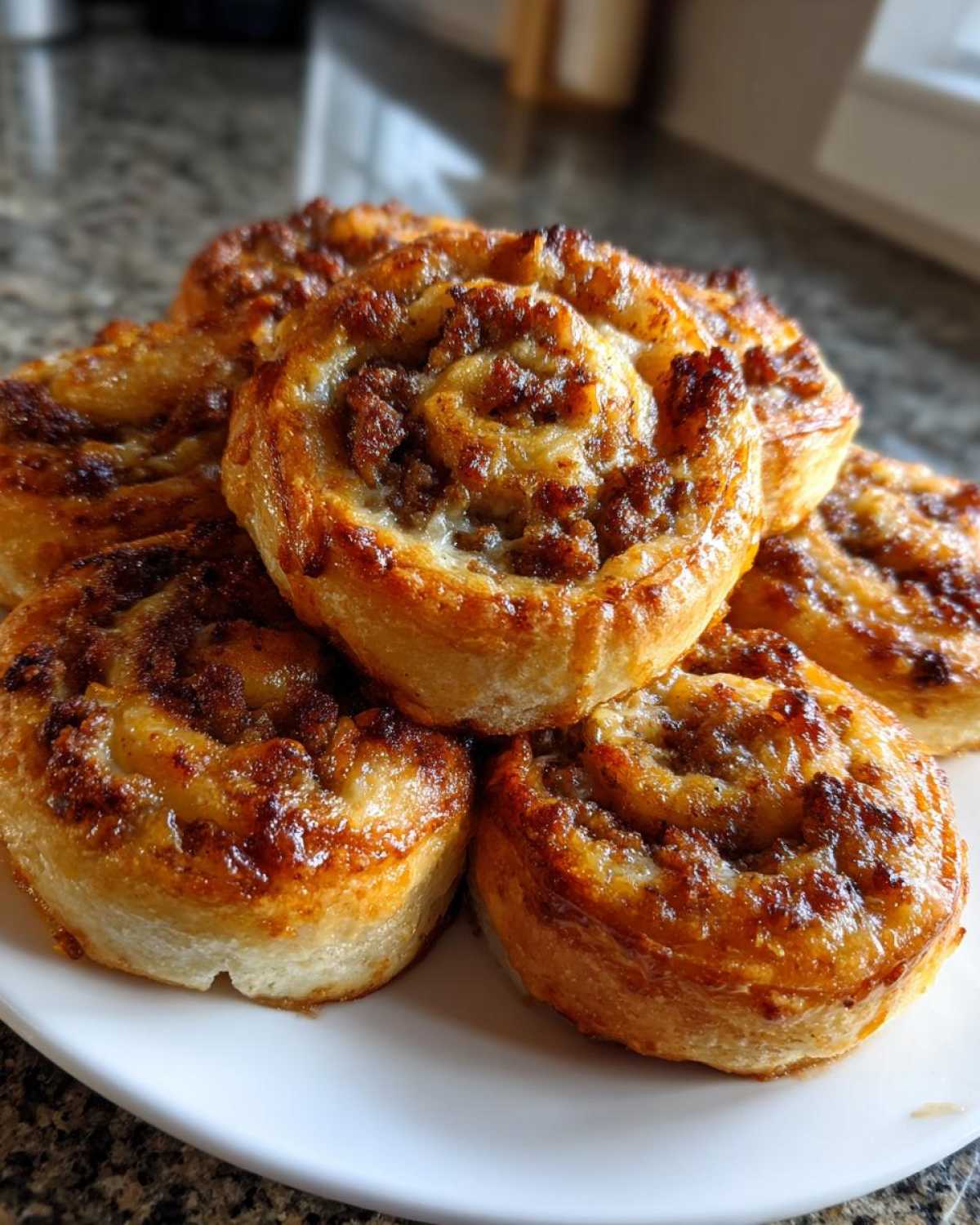 sausage pinwheels - detail 2