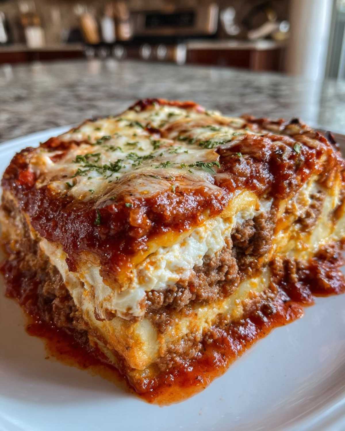 sheet pan lasagna - detail 1