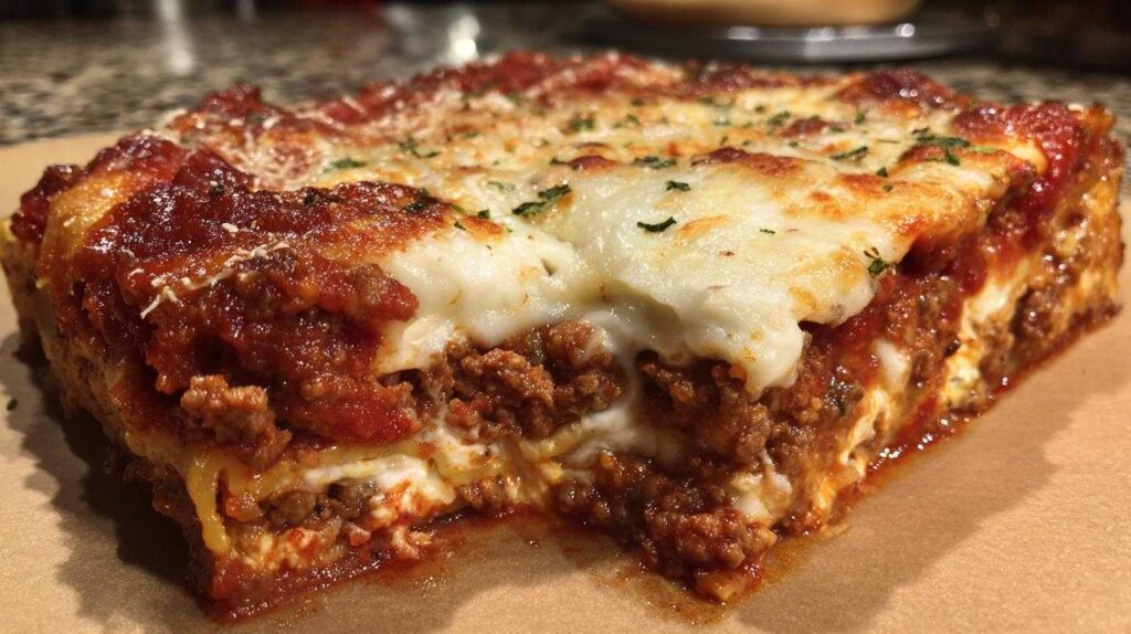sheet pan lasagna