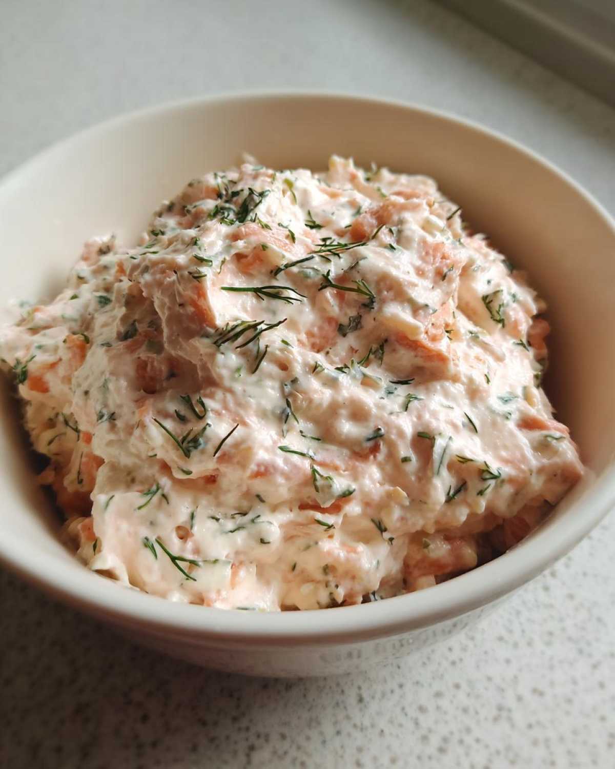 smoked salmon dip - detail 3