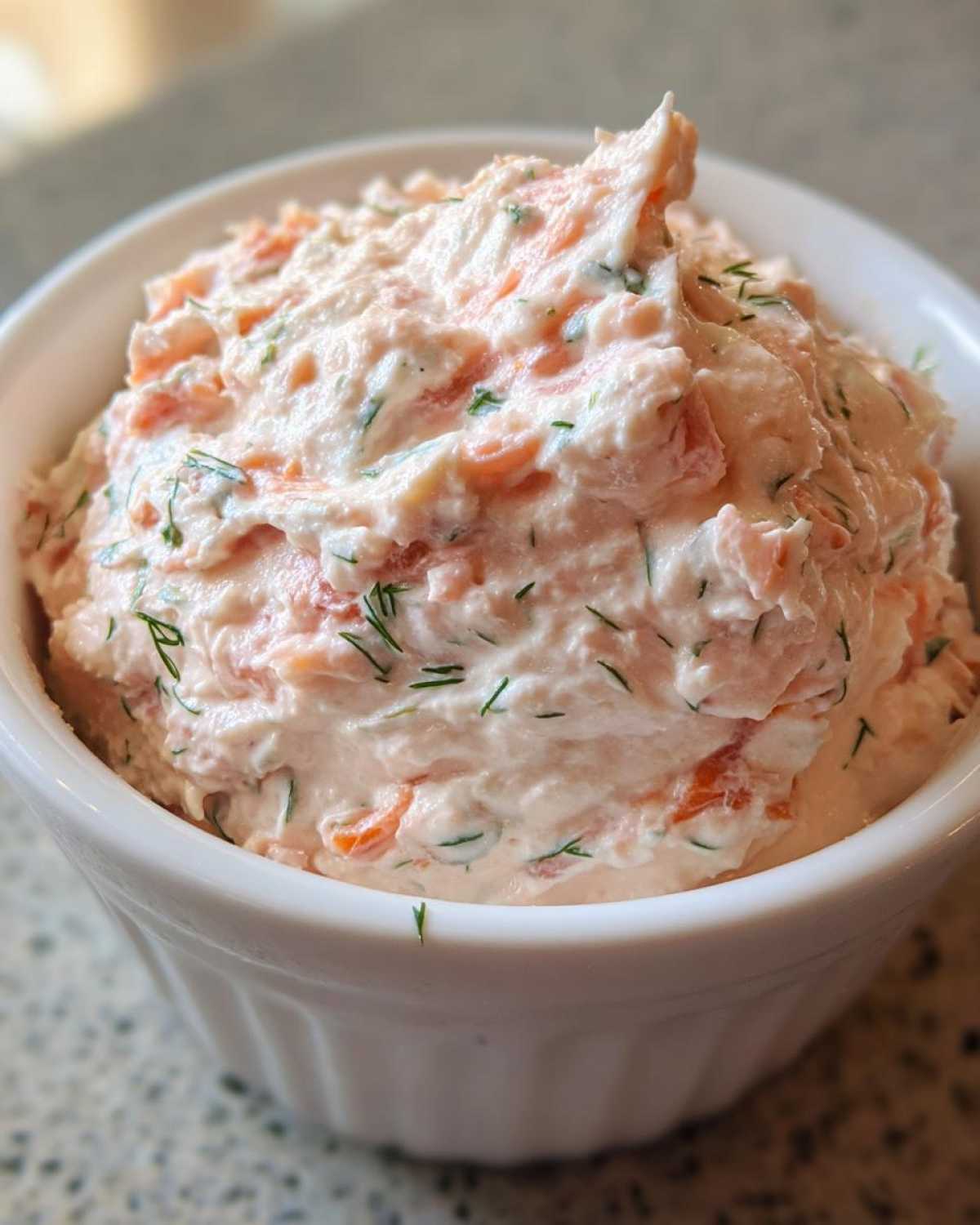 smoked salmon dip - detail 4