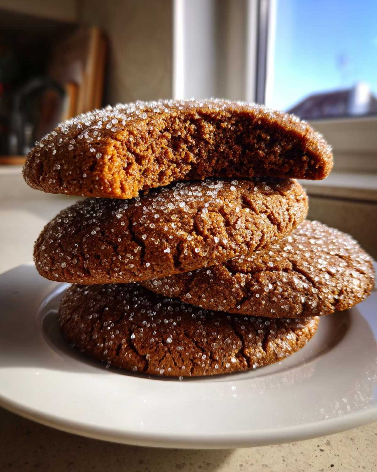 soft gingerbread cookies - detail 2