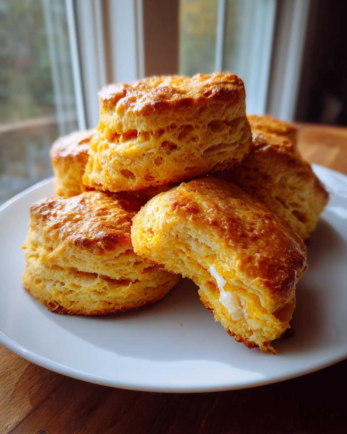 sweet potato biscuits - detail 1