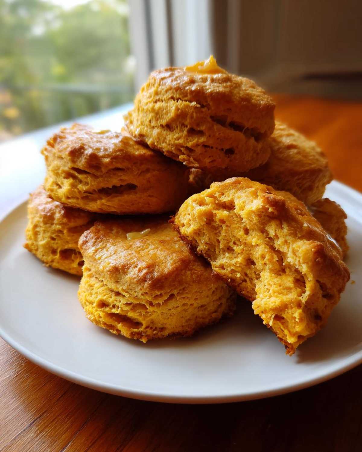 sweet potato biscuits - detail 2