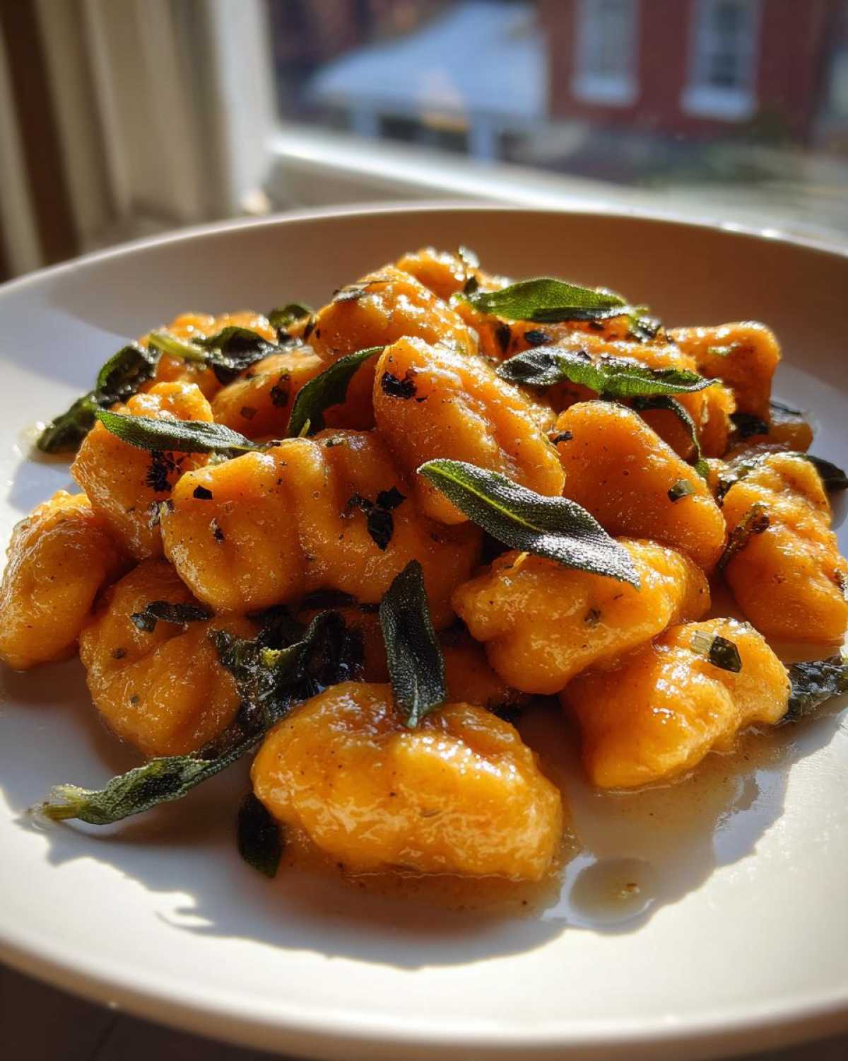 sweet potato gnocchi - detail 1