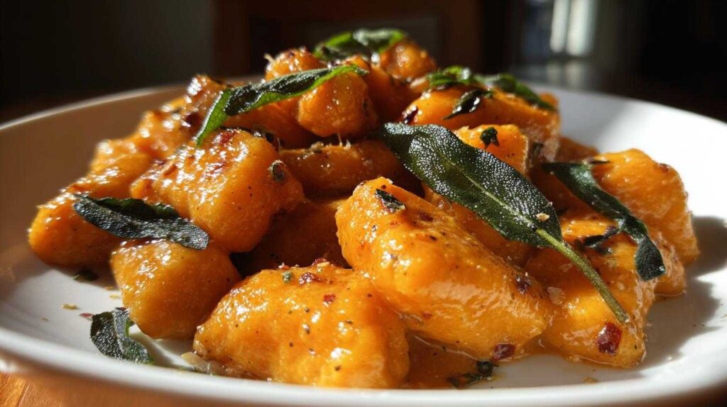 sweet potato gnocchi