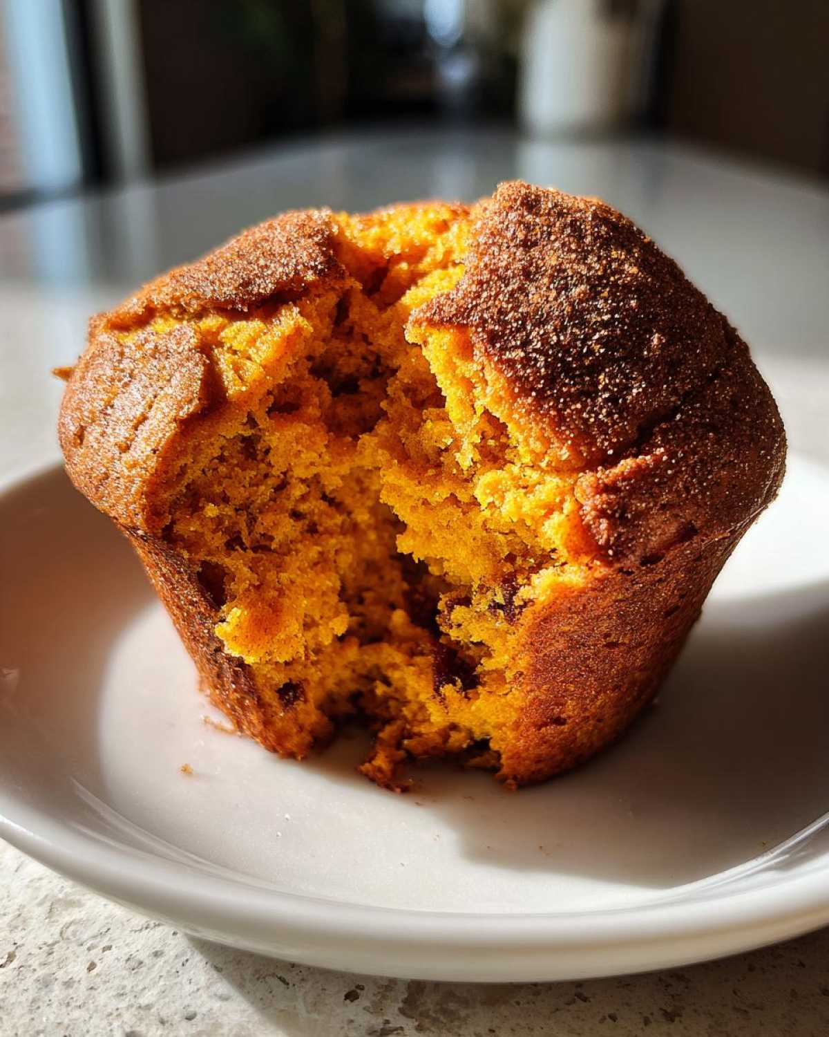 sweet potato muffins - detail 1