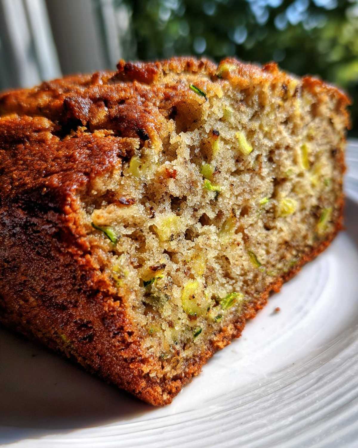 zucchini banana bread - detail 2