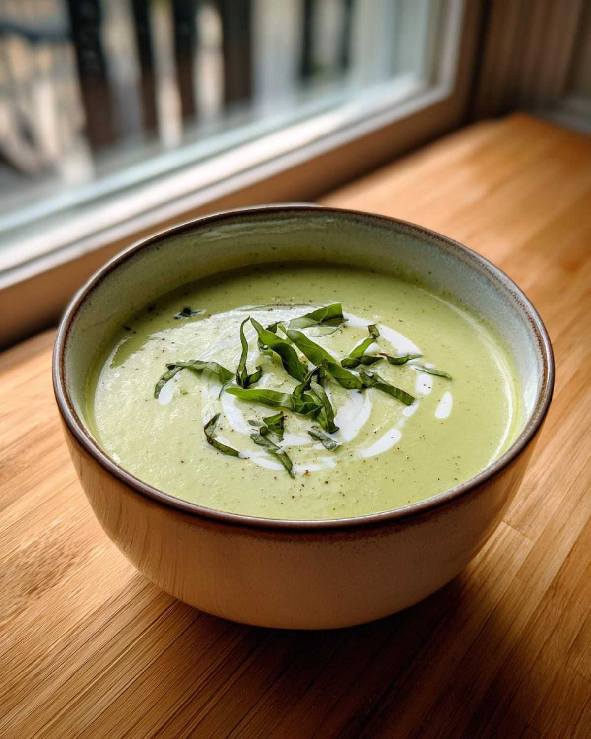 zucchini soup - detail 4