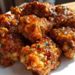 Close-up of crispy chicken wings heavily coated in a glossy, savory Copycat Garlic Parmesan Wing Sauce and sprinkled with parsley.